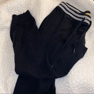 Black sweatpants